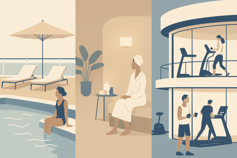 Luxury cruise relaxation