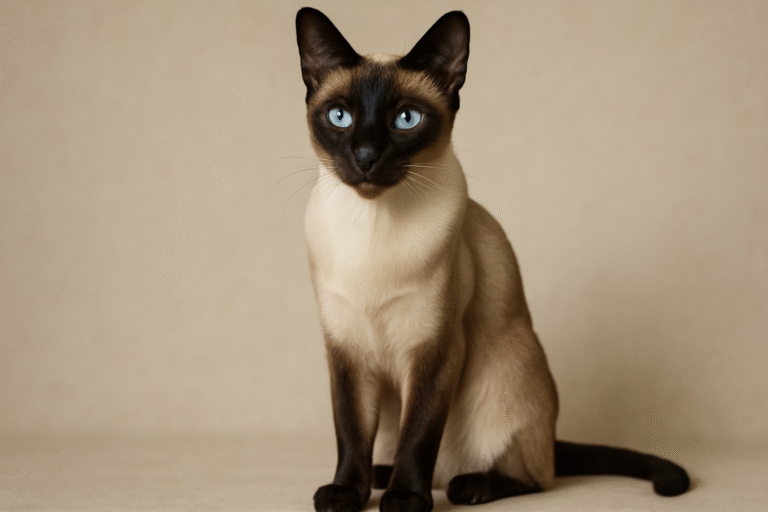 Siamese cat portrait
