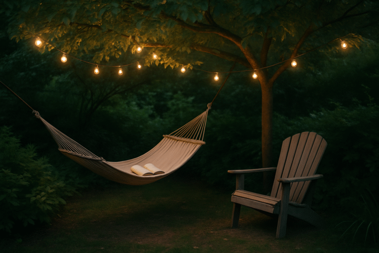 Outdoor reading sanctuary