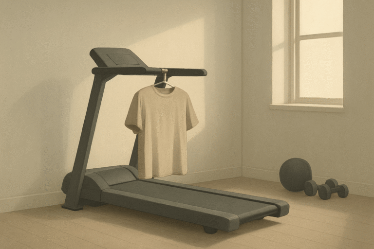 Unused home treadmill