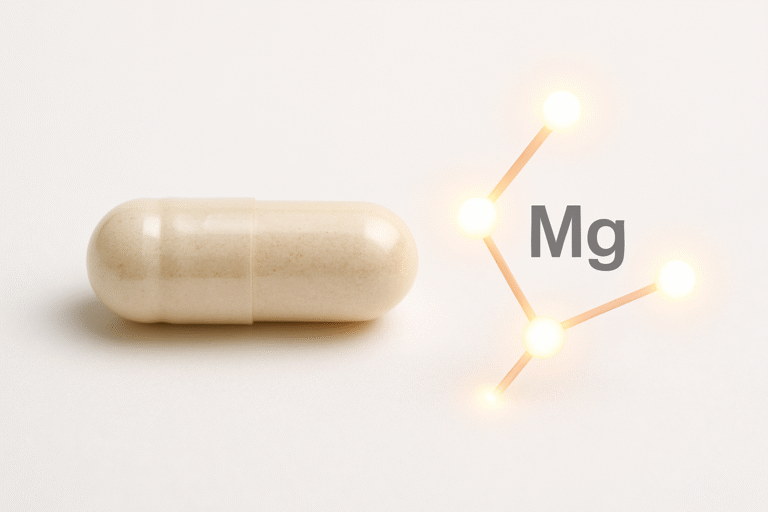 Chelated magnesium supplement