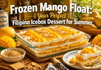 Frozen Mango Float: Your Perfect Filipino Icebox Dessert for Summer