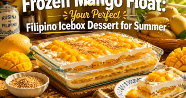 Frozen Mango Float: Your Perfect Filipino Icebox Dessert for Summer