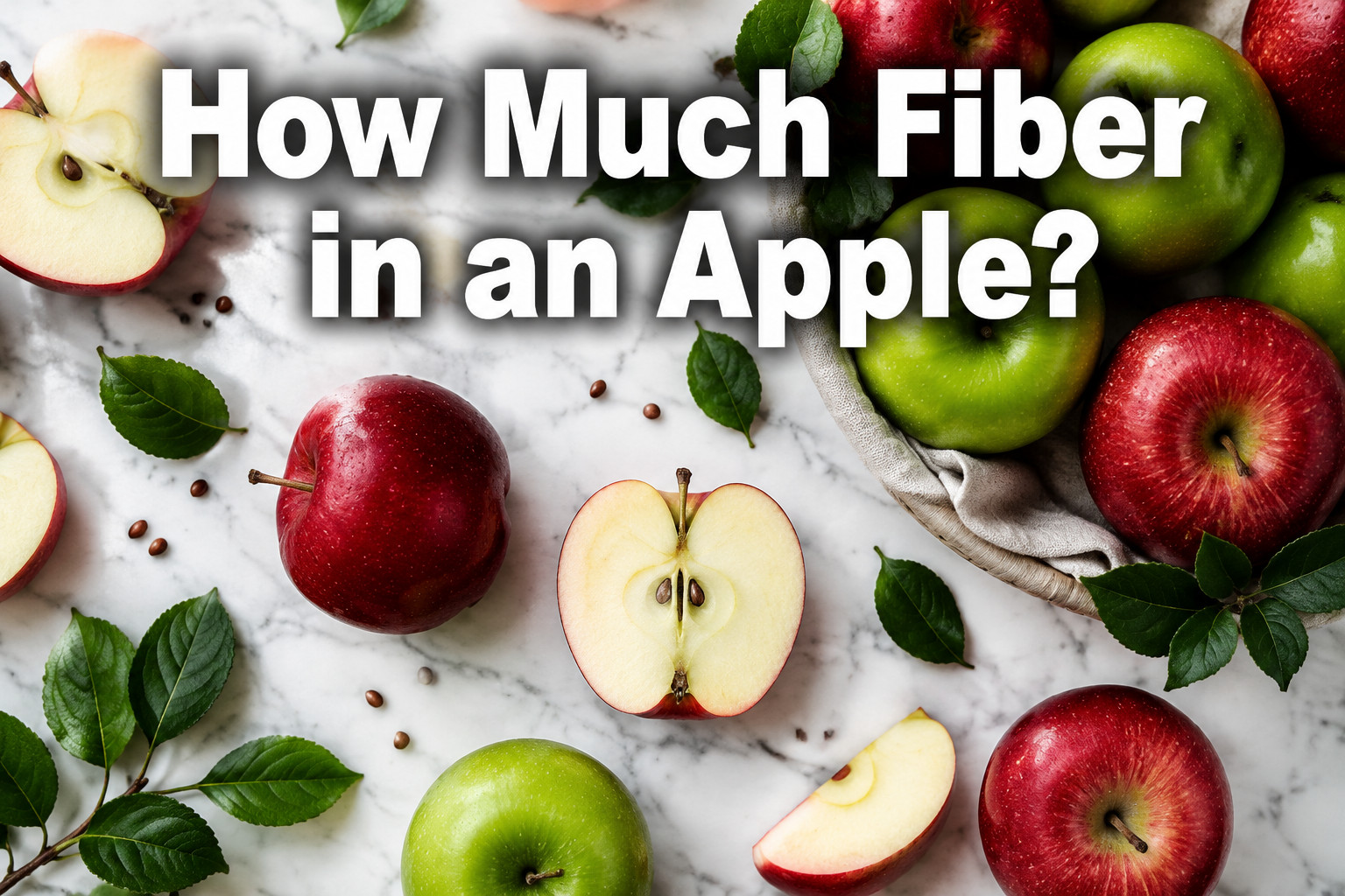 How Much Fiber in an Apple? Your Guide to This Healthy Fruit