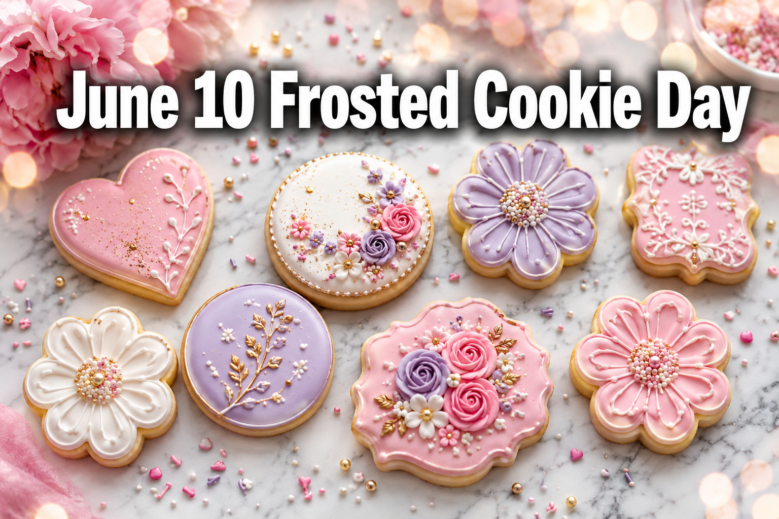 June 10 Frosted Cookie Day