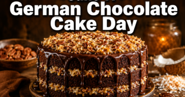 June 11 German Chocolate Cake Day