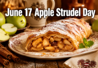 June 17 Apple Strudel Day