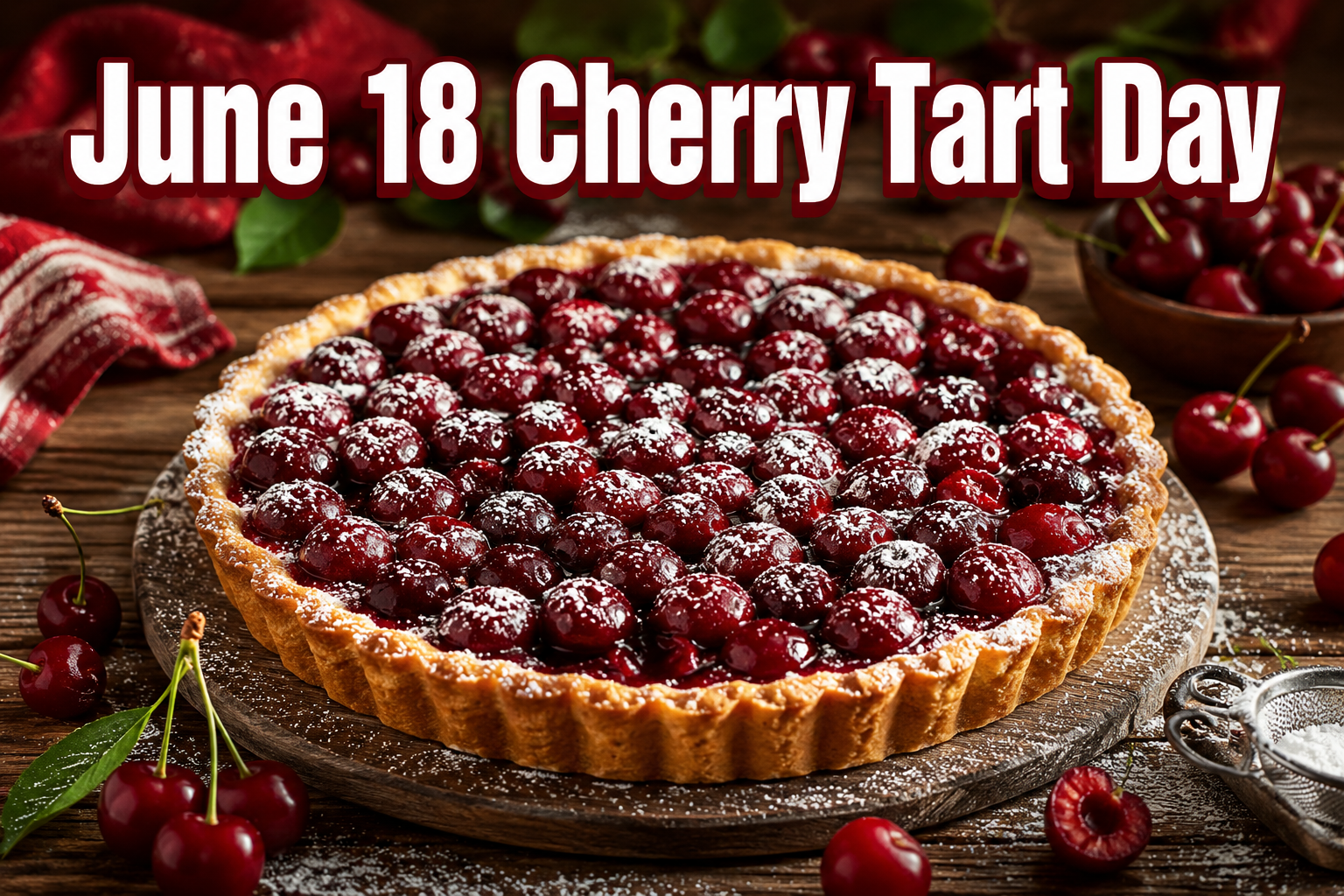 June 18 Cherry Tart Day