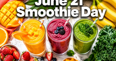 June 21 Smoothie Day