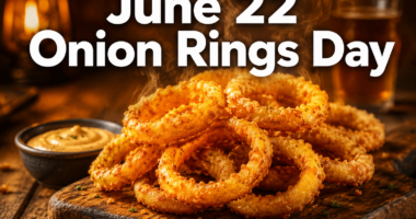 June 22 Onion Rings Day