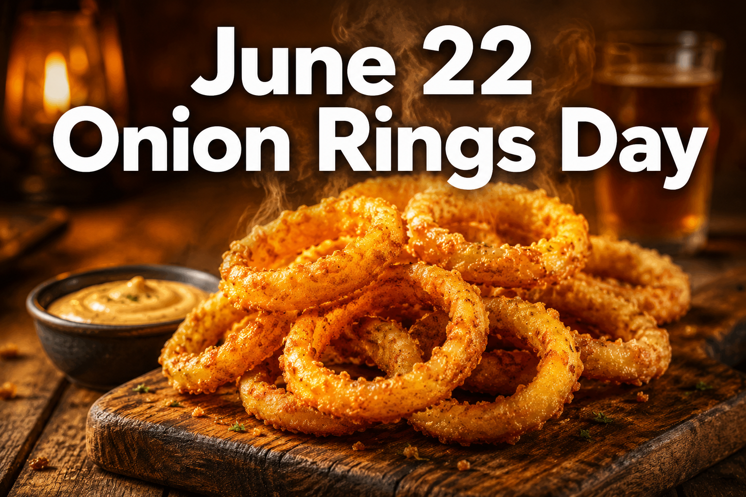 June 22 Onion Rings Day