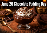 June 26 Chocolate Pudding Day