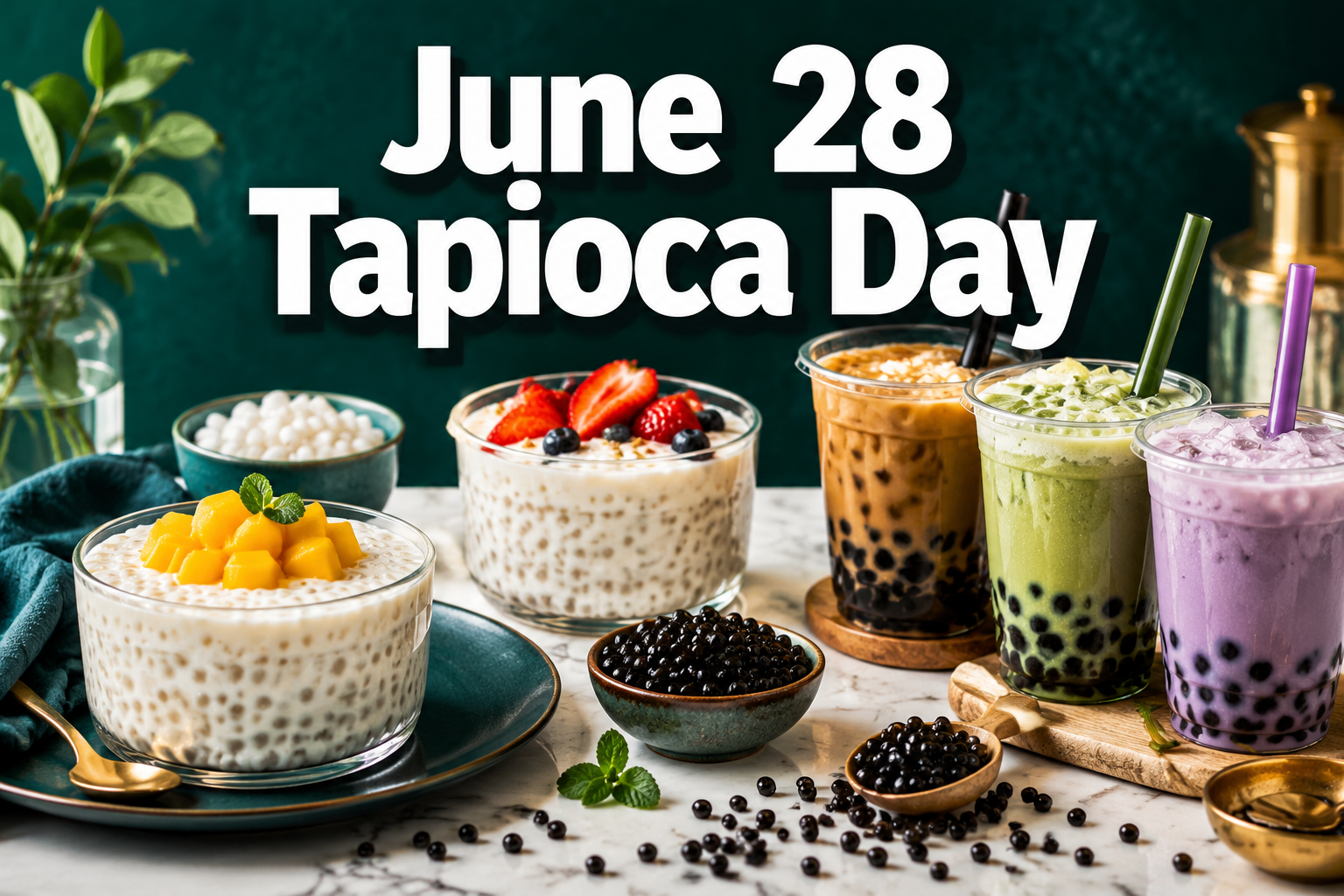 June 28 Tapioca Day