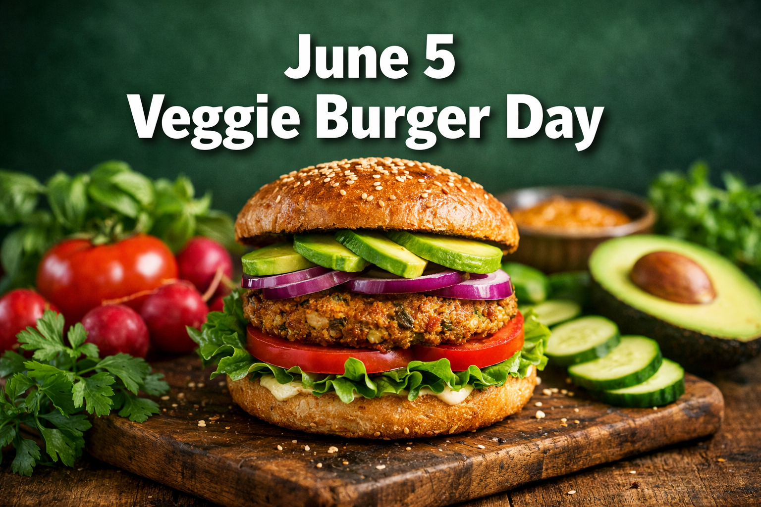 June 5 Veggie Burger Day