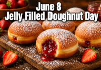 June 8 Jelly Filled Doughnut Day