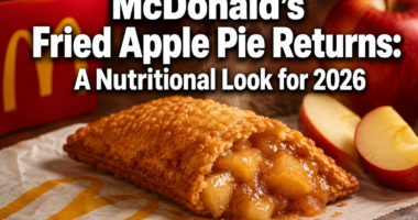 McDonald's Fried Apple Pie Returns: A Nutritional Look for 2026