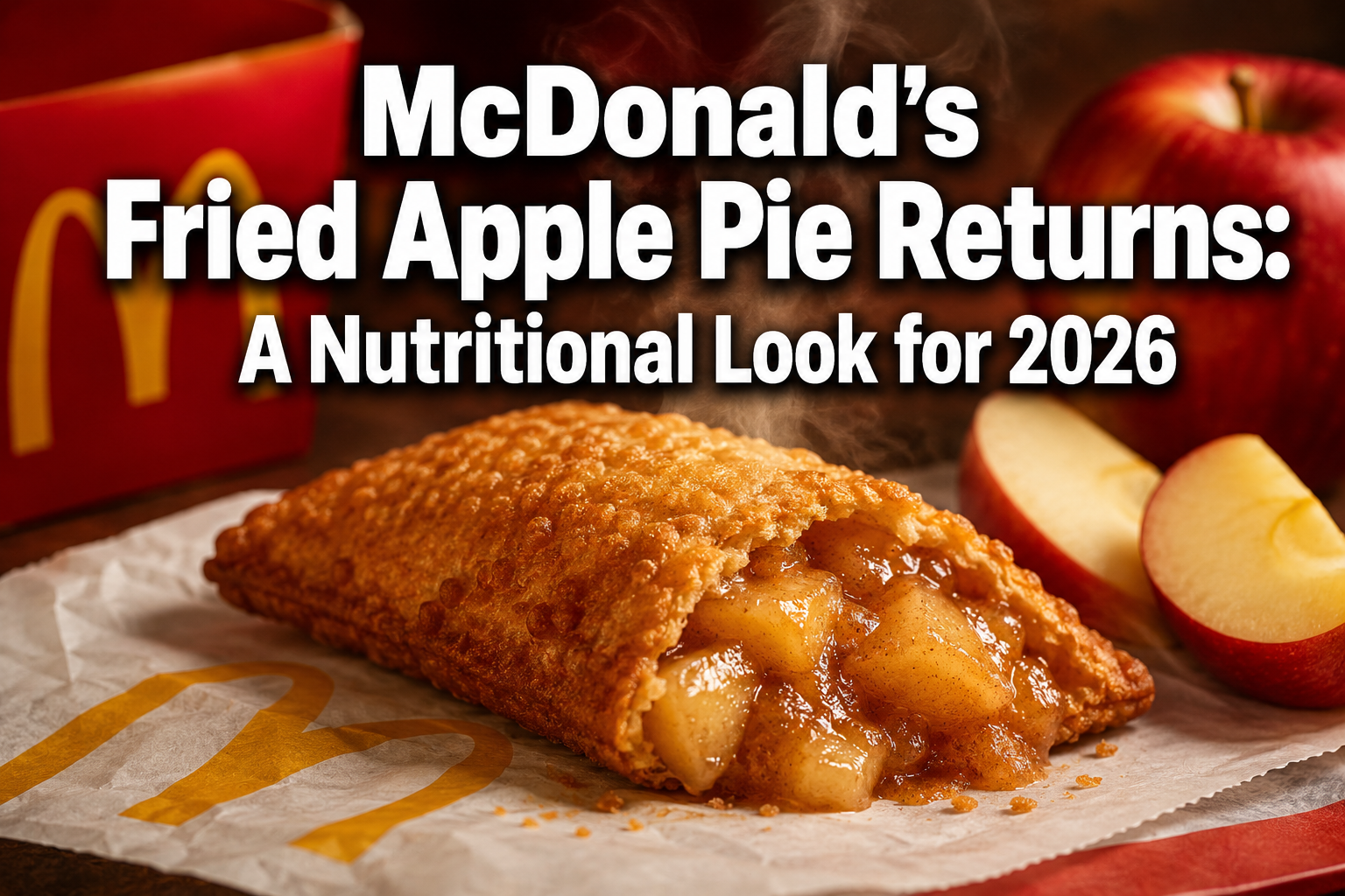 McDonald's Fried Apple Pie Returns: A Nutritional Look for 2026