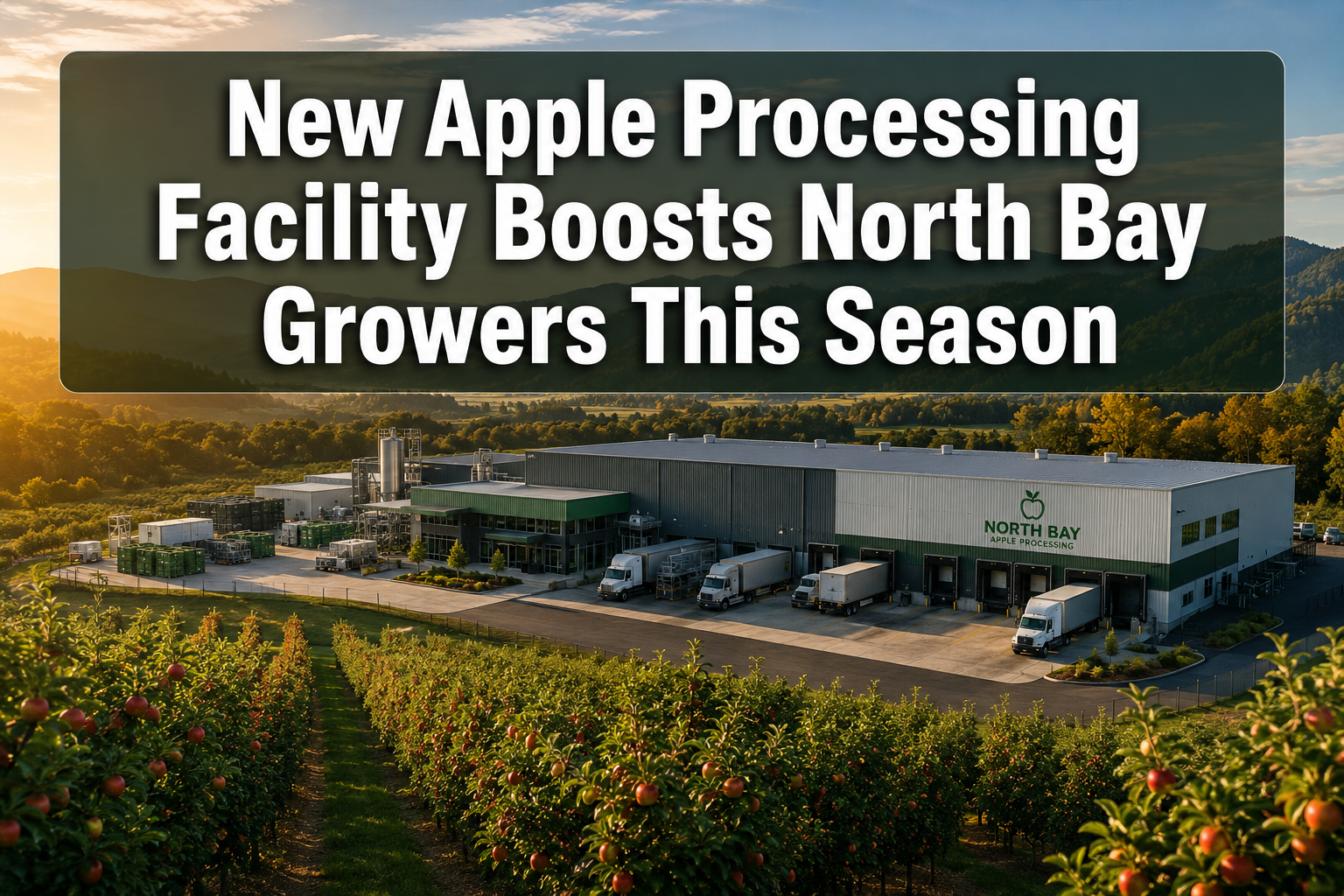 New Apple Processing Facility Boosts North Bay Growers This Season