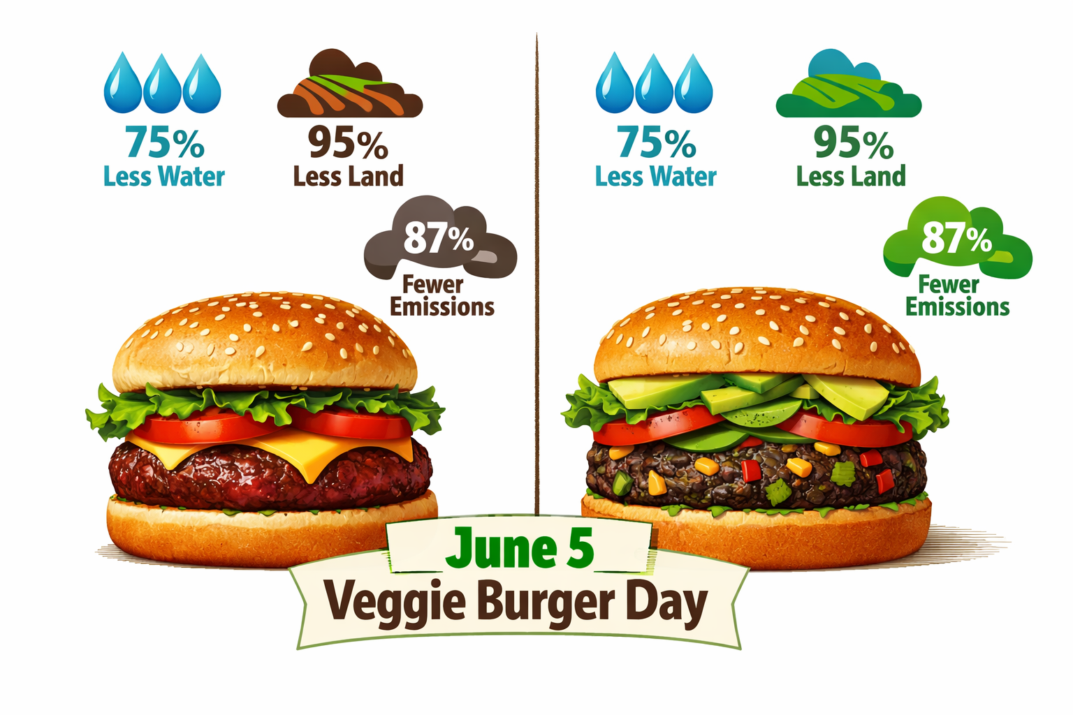 How Is a Veggie Burger Different from a Regular Burger?