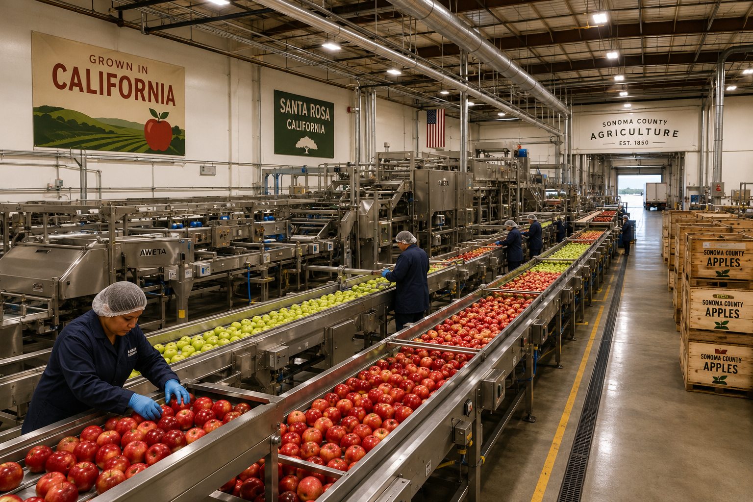 What Exactly Is This New Apple Processing Facility in Santa Rosa?