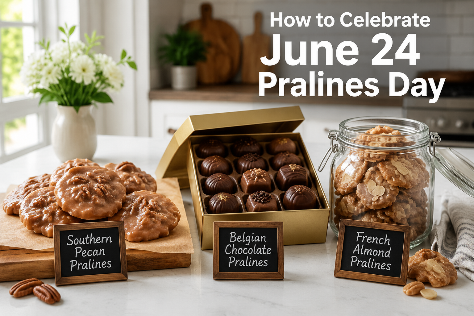How Is June 24 Pralines Day Celebrated?