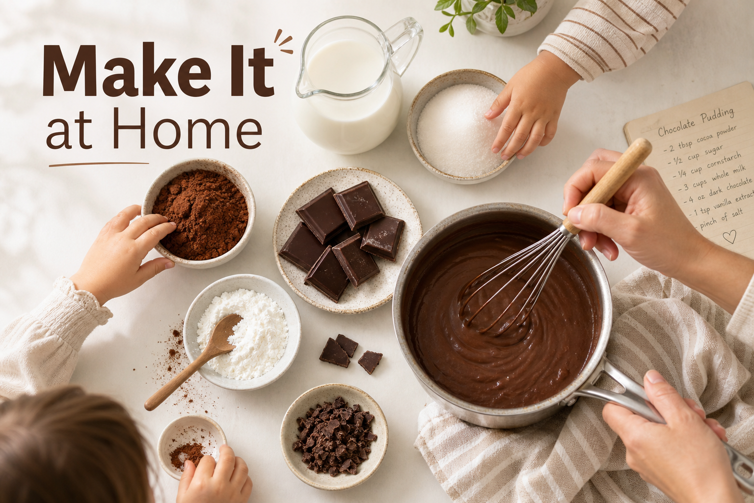 Chocolate Pudding Day Ideas for Families