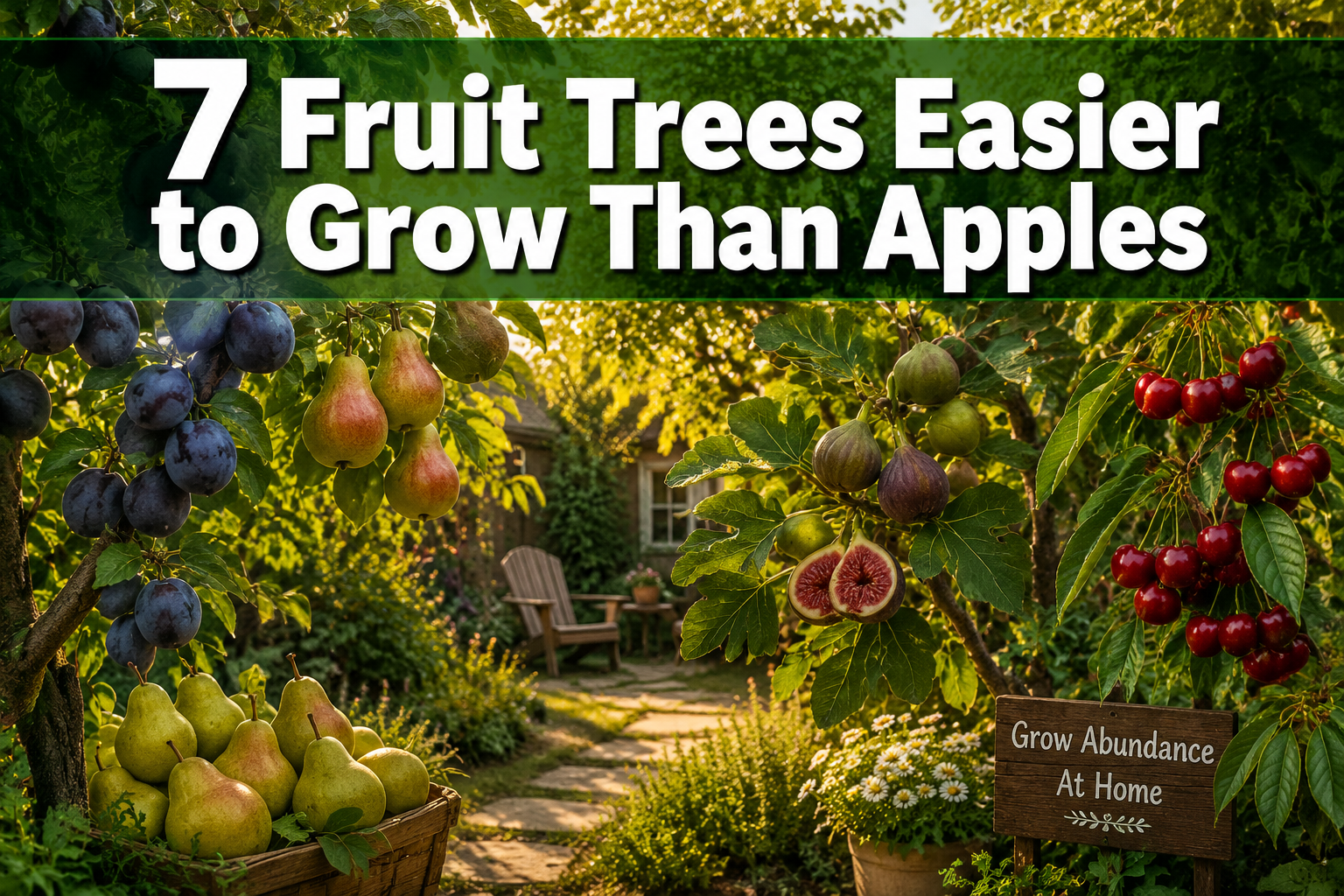 7 Fruit Trees Easier to Grow Than Apples, According to Experts