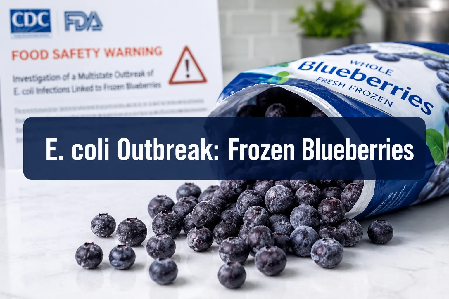 E. coli Outbreak Linked to Frozen Blueberries: What You Need to Know This July