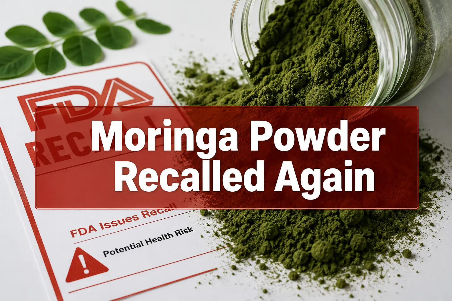 Moringa Powder Recalled Again Due to Salmonella: What You Need to Know This July
