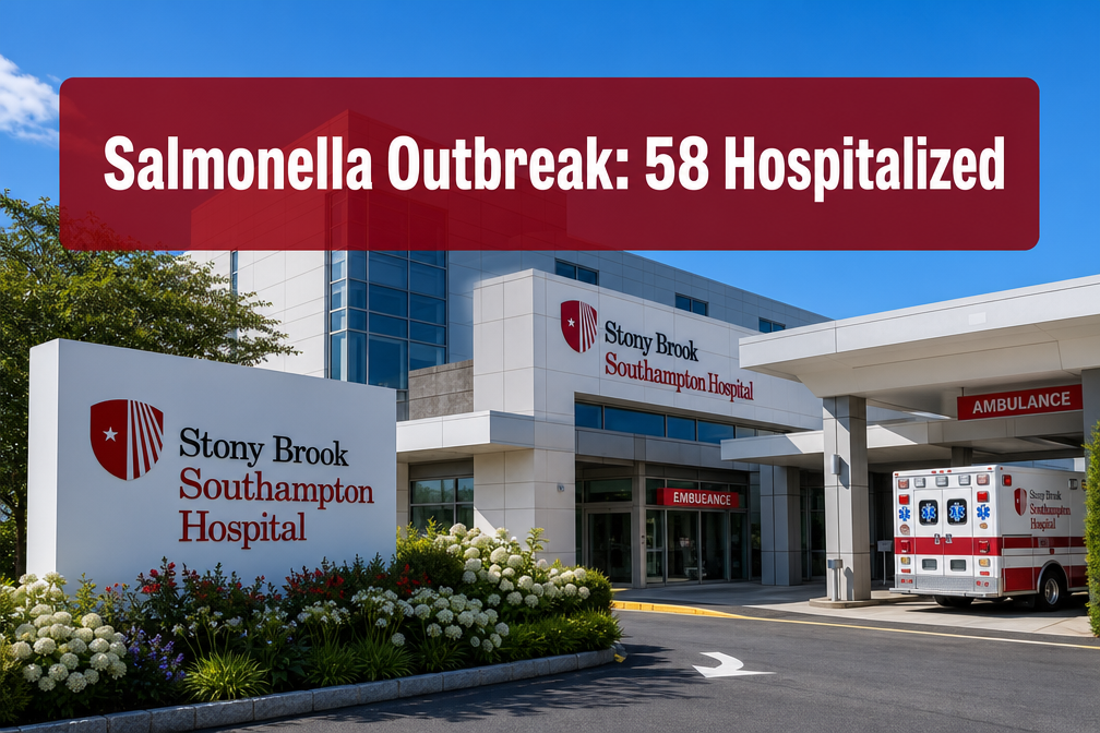 Salmonella Outbreak Hospitalizes 58 on Long Island This Week