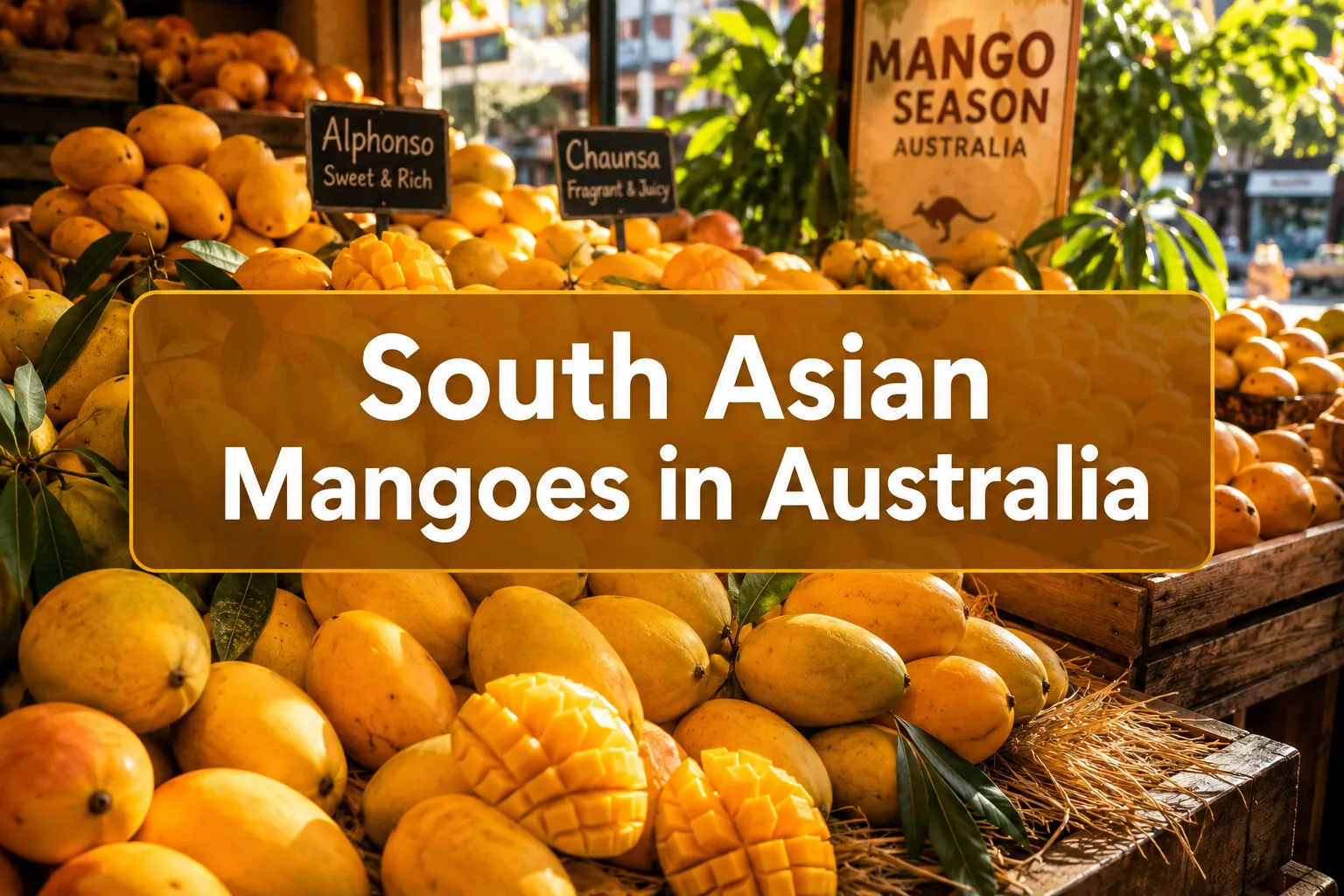 South Asian Mangoes in Australia: A Taste of Home This July 2026
