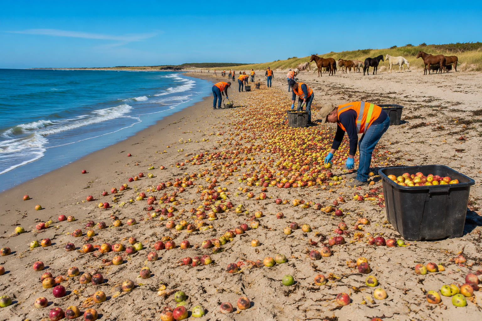 Could the Apples Be from a Shipwreck or a Farm Nearby?