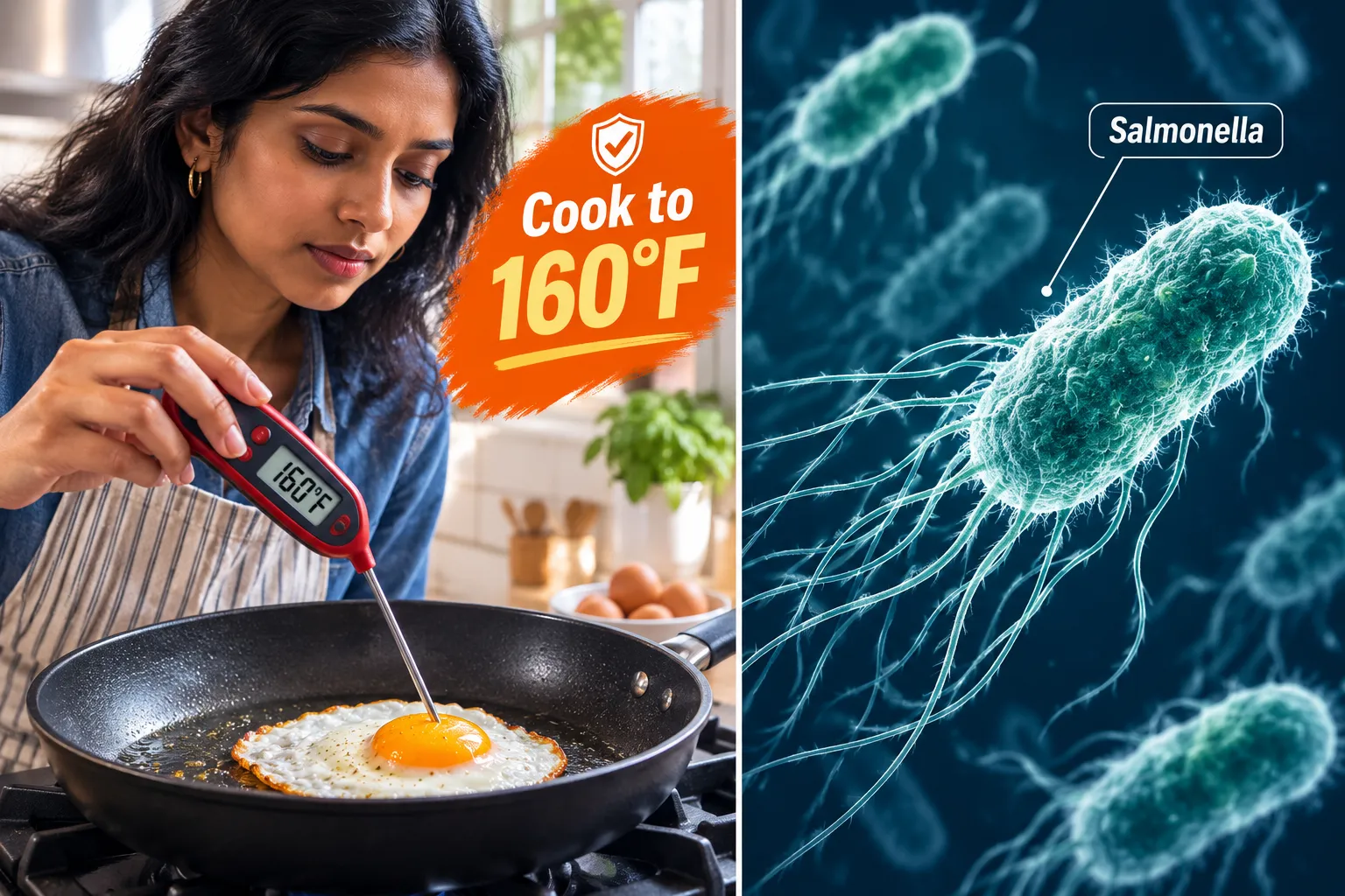 Can You Cook Salmonella Out of Eggs